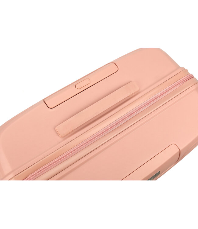 Decent Explorer Grote koffer Lichtroze 77X52,5X29,5 CM