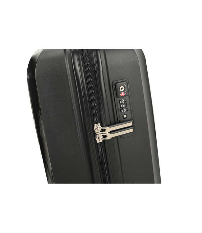 Decent Cross One Handbagage koffer Zwart 55x20x30 CM