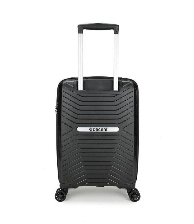 Decent Cross One Handbagage koffer Zwart 55x20x30 CM