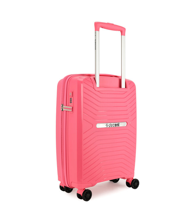 Decent Cross One Handbagage koffer Roze 55x20x30 CM