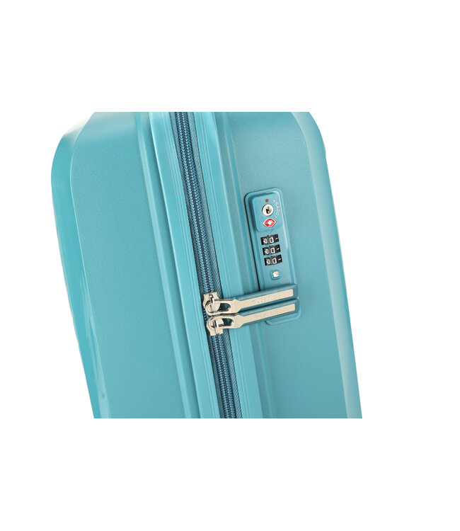 Decent Cross One Handbagage koffer Petrol 55x20x30 CM