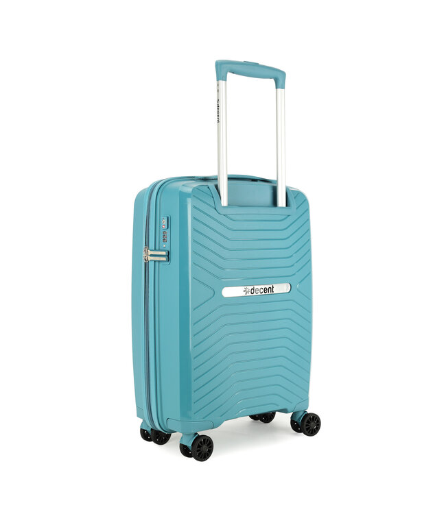 Decent Cross One Handbagage koffer Petrol 55x20x30 CM