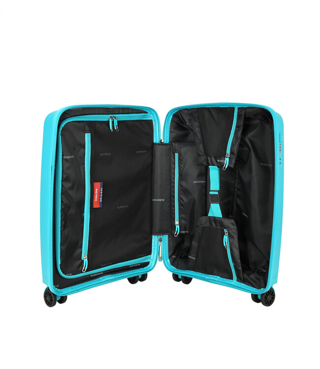 Decent Cross One Handbagage koffer Lichtblauw 55x20x30 CM