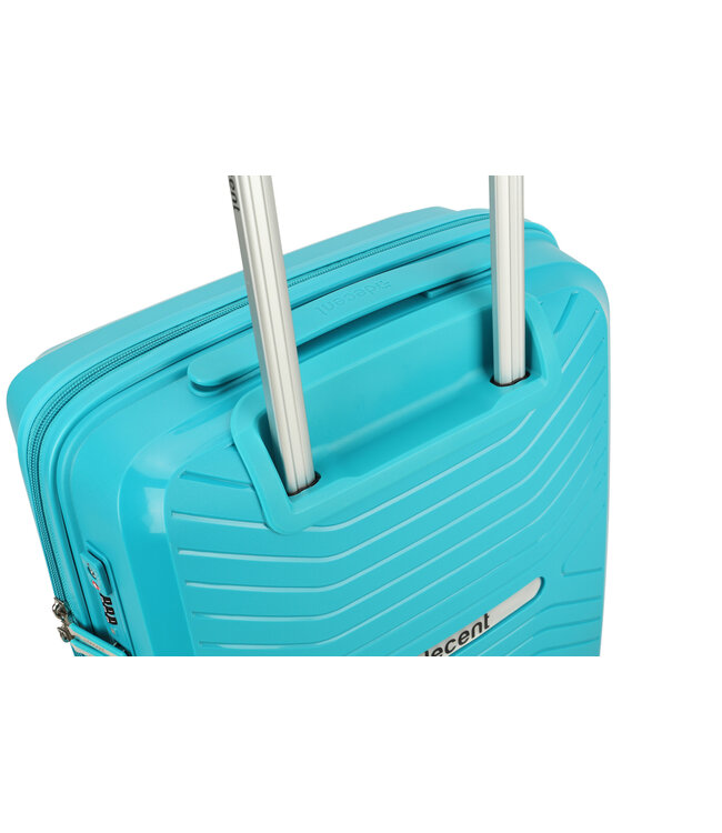 Decent Cross One Handbagage koffer Lichtblauw 55x20x30 CM