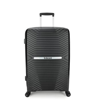 Decent Cross-One Grote Koffer Zwart 94L 76x47x28cm