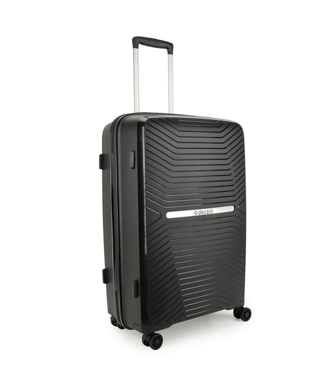 Decent Cross One Grote koffer Zwart 76x47x28 CM