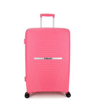 Decent Cross-One Grote Koffer Roze 94L 76x47x28cm
