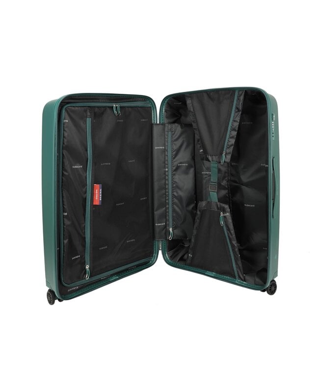 Decent Cross One Grote koffer Donkergroen 76x47x28 CM