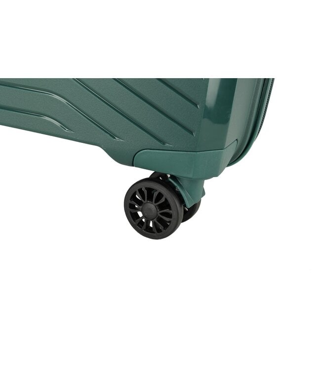 Decent Cross One Grote koffer Donkergroen 76x47x28 CM