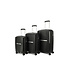 Decent Decent Cross-One Set de Valises Noir 76x47x28cm