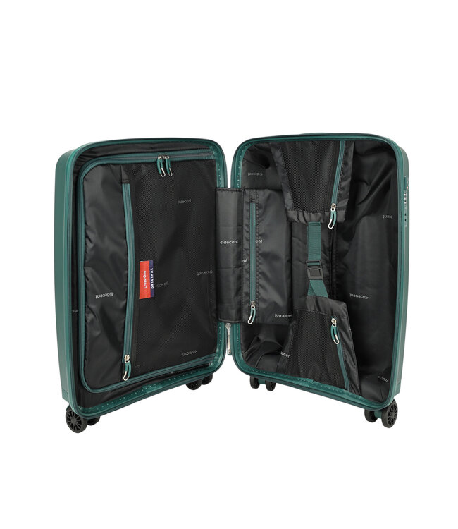 Decent Cross One Kofferset Donkergroen