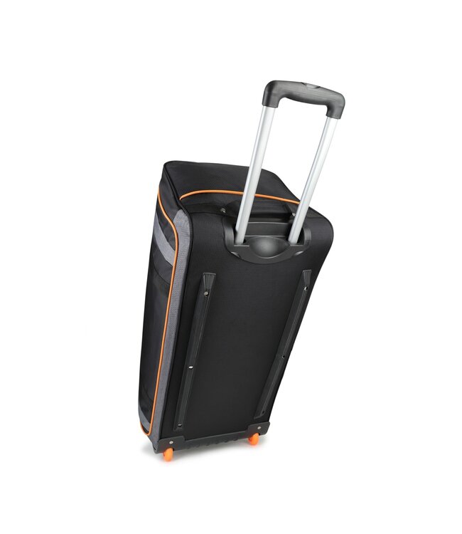 Decent Flexplus Wieltas Zwart/oranje 75X34X36 CM