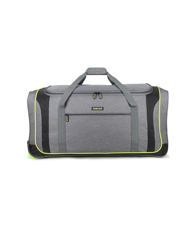 Decent Flexplus Wieltas Grijs/lemon groen 75X34X36 CM