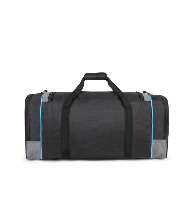 Decent Flexplus weekendtas Zwart/blauw 70X32X34 CM