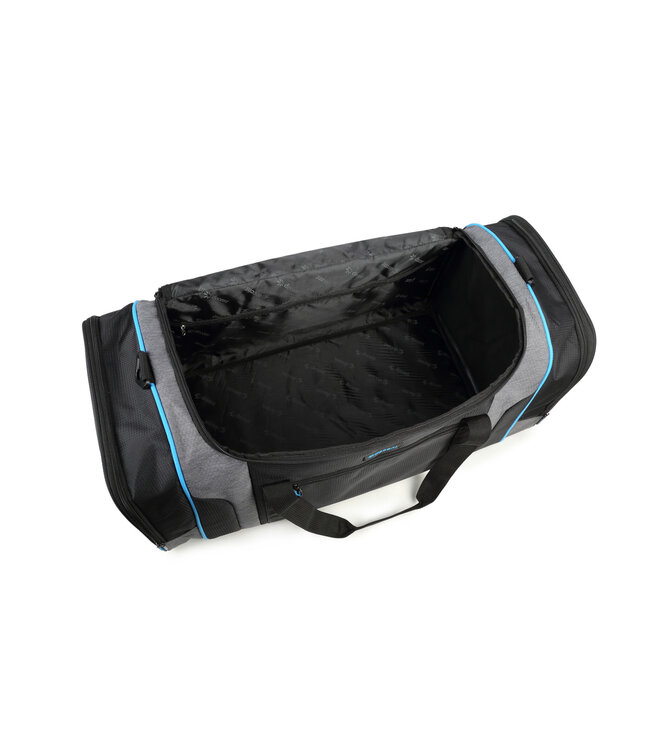 Decent Flexplus weekendtas Zwart/blauw 70X32X34 CM