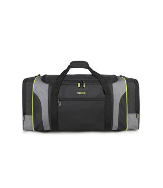 Decent Flexplus Weekendtas Zwart/Lemon Groen 76L 70x32x34cm