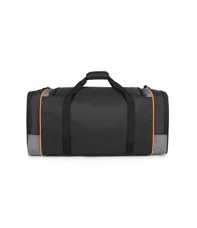 Decent Flexplus weekendtas Zwart/oranje 70X32X34 CM