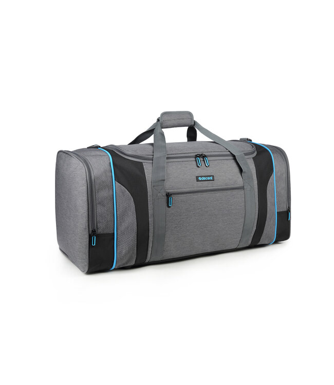 Decent Flexplus weekendtas Grijs/blauw 70X32X34 CM