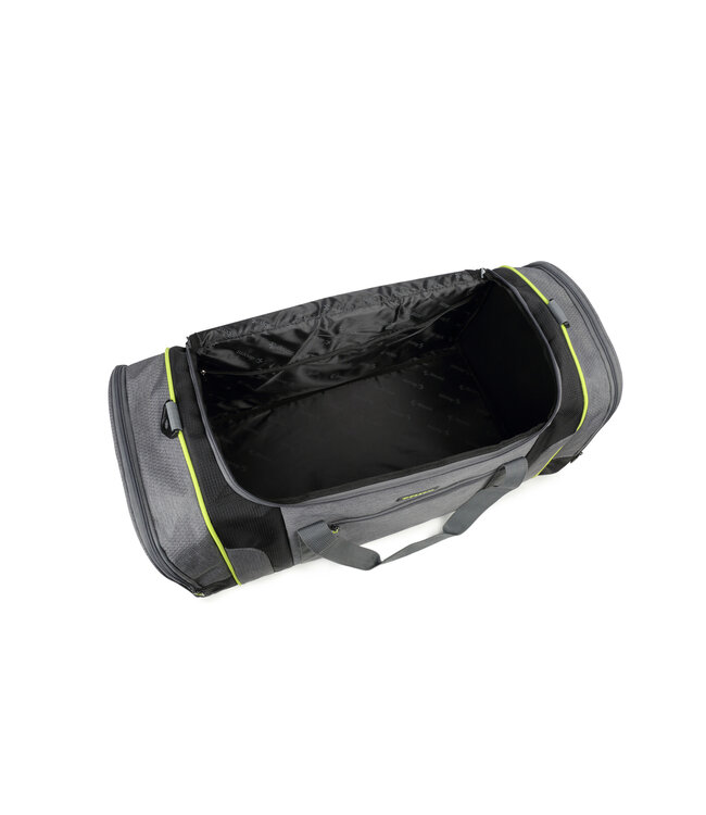 Decent Flexplus weekendtas Grijs/lemon groen 70X32X34 CM