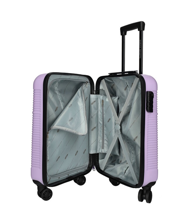 Enrico Benetti Enrico Benetti Louisville Set de Valises Lilas 75x46x27cm