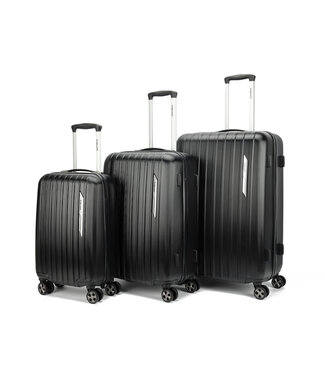Decent Decent Paradiso Set de Valises Noir 76x45x30cm