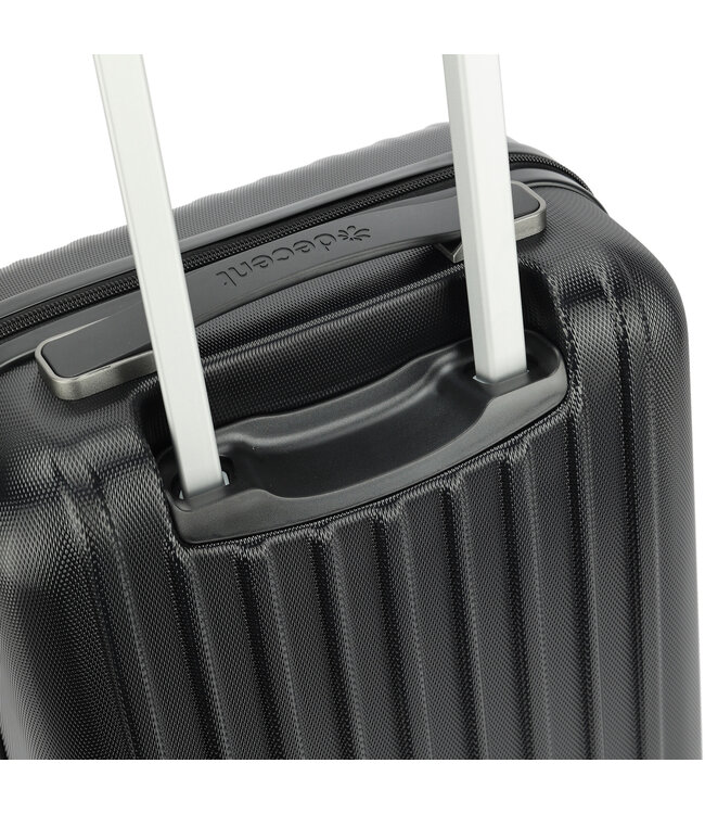 Decent Decent Paradiso Set de Valises Noir 76x45x30cm
