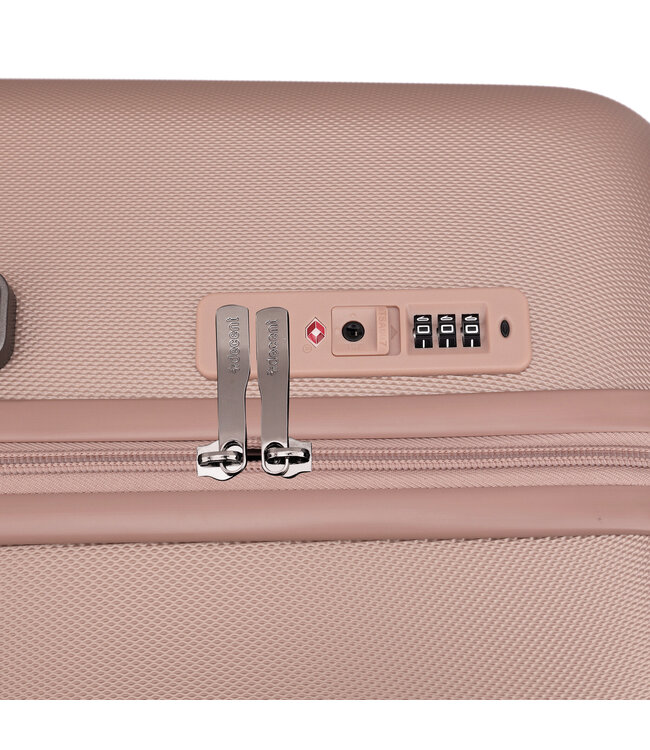 Decent Decent Paradiso Set de Valises Saumon 76x45x30cm