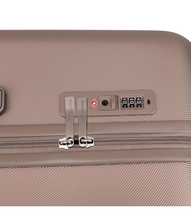 Decent Decent Paradiso Set de Valises Champagne 76x45x30cm