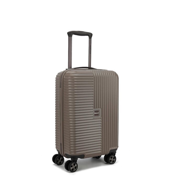 Decent Tourister Handbagage Koffer Taupe Inhoud 34 Liter 55x35x20cm