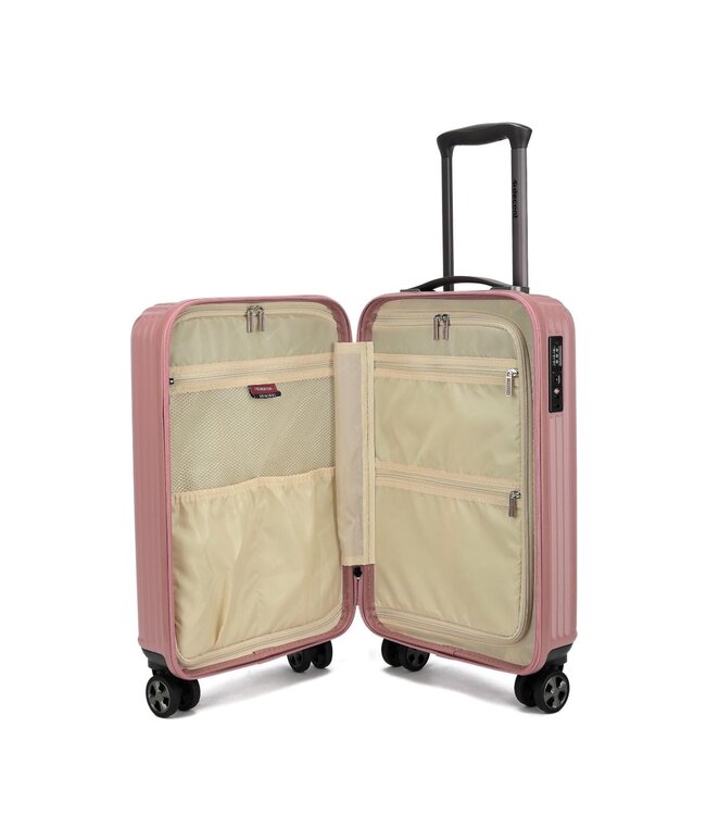 Decent Tourister Kofferset oud roze Inhoud 97, 65 en 34 Liter