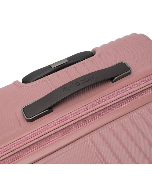 Decent Decent Tourister Grande Valise Rose 97L 76x47x36cm
