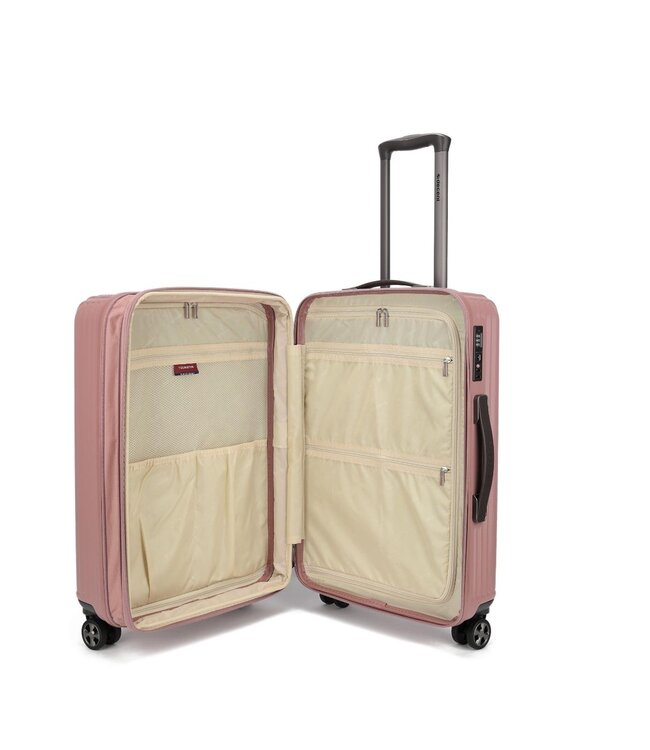 Decent Tourister Koffer Medium oud roze Inhoud 65 Liter 66X40X27,5cm