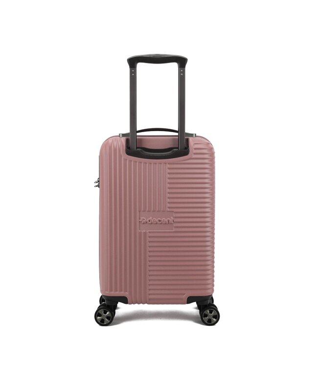 Decent Decent Tourister Valise Cabine Rose 34L 55x35x20cm