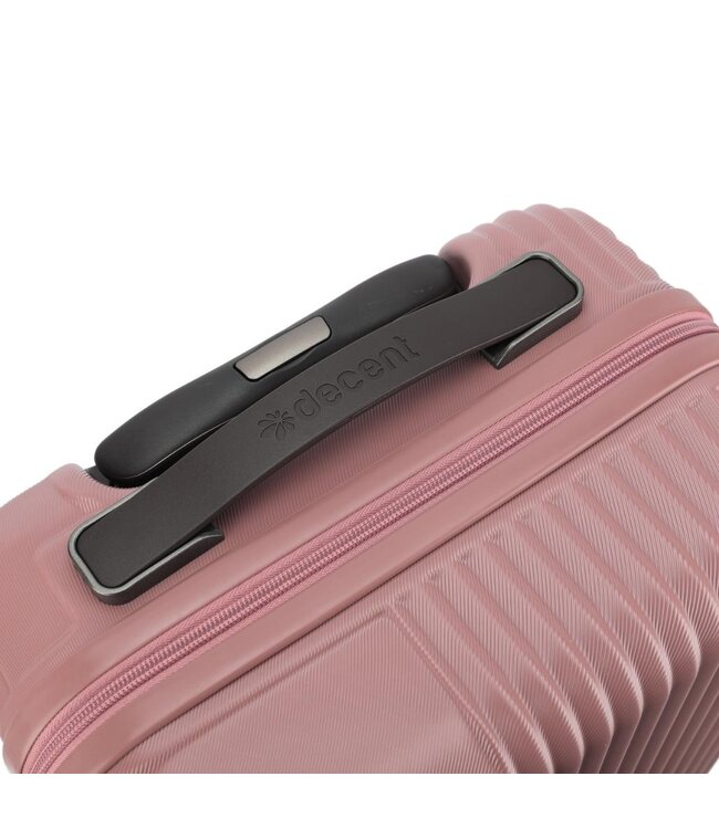 Decent Tourister Handbagage Koffer oud roze Inhoud 34 Liter 55x35x20cm