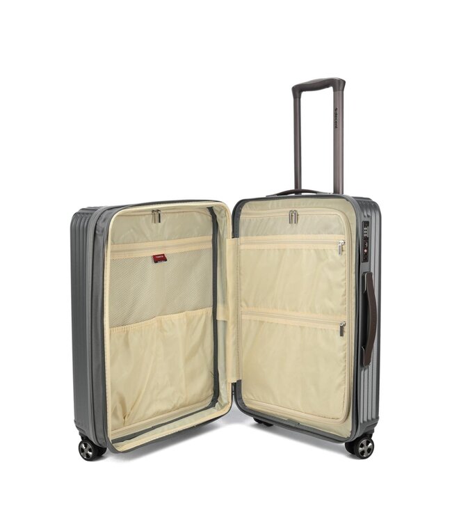 Decent Tourister Kofferset Grijs Inhoud 97, 67 en 34 Liter