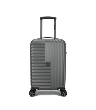 Decent Tourister Handbagage Koffer Grijs 34 Liter 55x35x20 cm