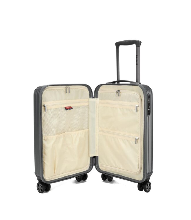 Decent Decent Tourister Valise Cabine Gris 34L 55x35x20cm