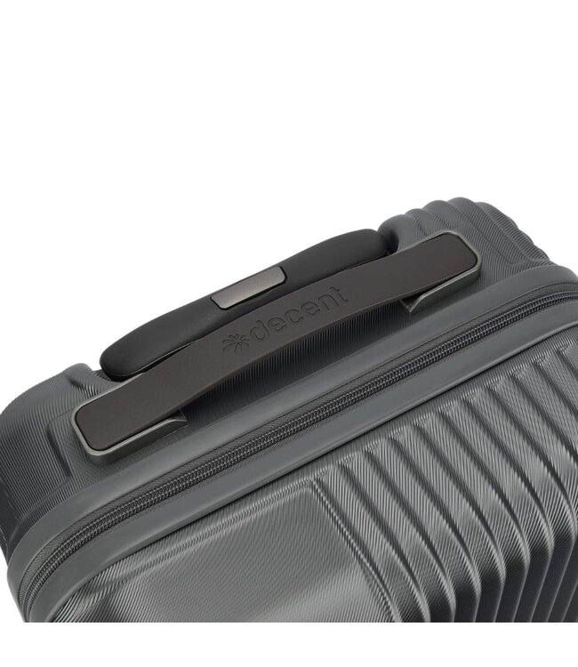 Decent Tourister Handbagage Koffer Grijs Inhoud 34 Liter 55x35x20cm
