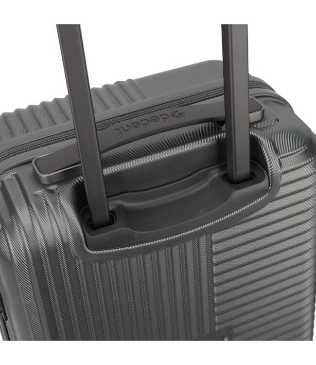 Decent Decent Tourister Valise Cabine Gris 34L 55x35x20cm