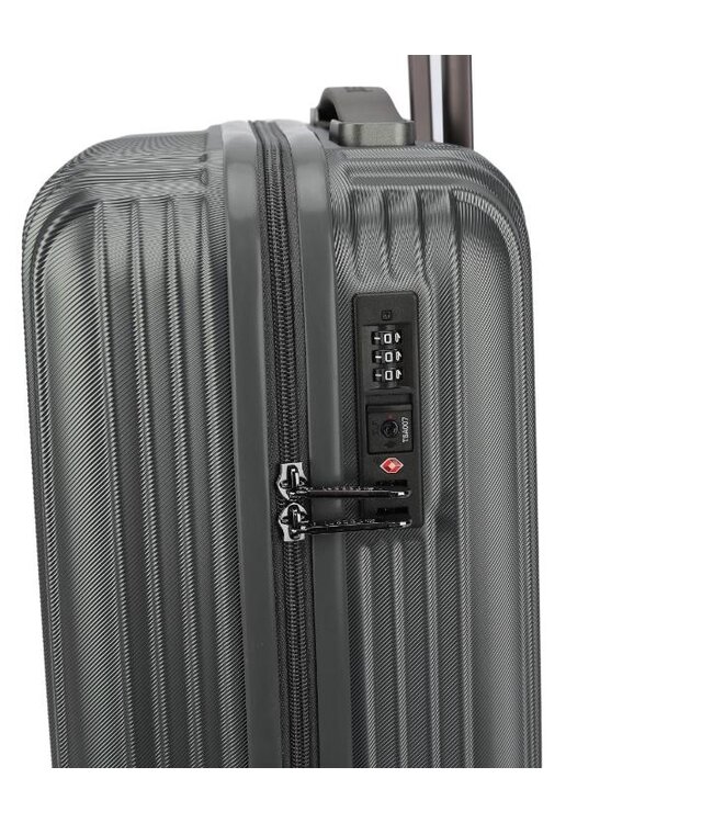 Decent Decent Tourister Valise Cabine Gris 34L 55x35x20cm