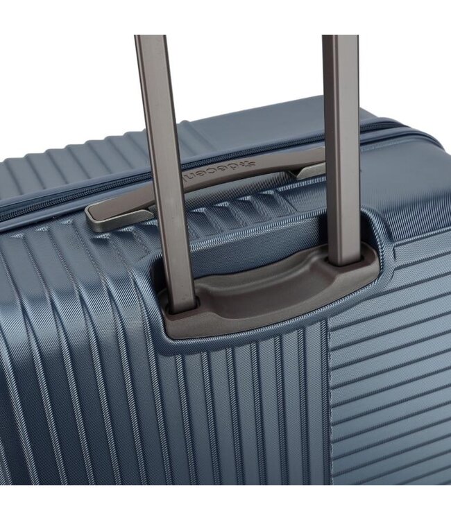Decent Tourister Koffer Groot Blauw Inhoud 97 Liter 76x48x36cm