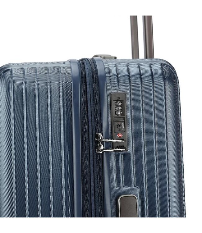 Decent Decent Tourister Grande Valise Bleu 97L 76x47x36cm