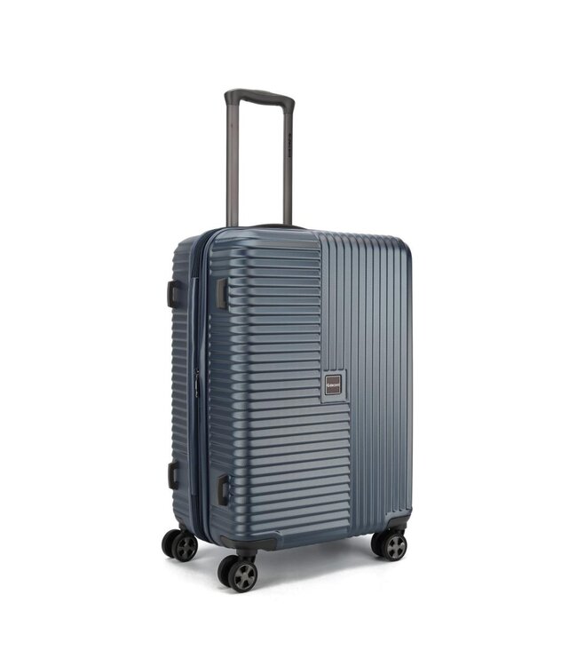 Decent Tourister Koffer Medium Blauw Inhoud 65 Liter 66X40X27,5cm