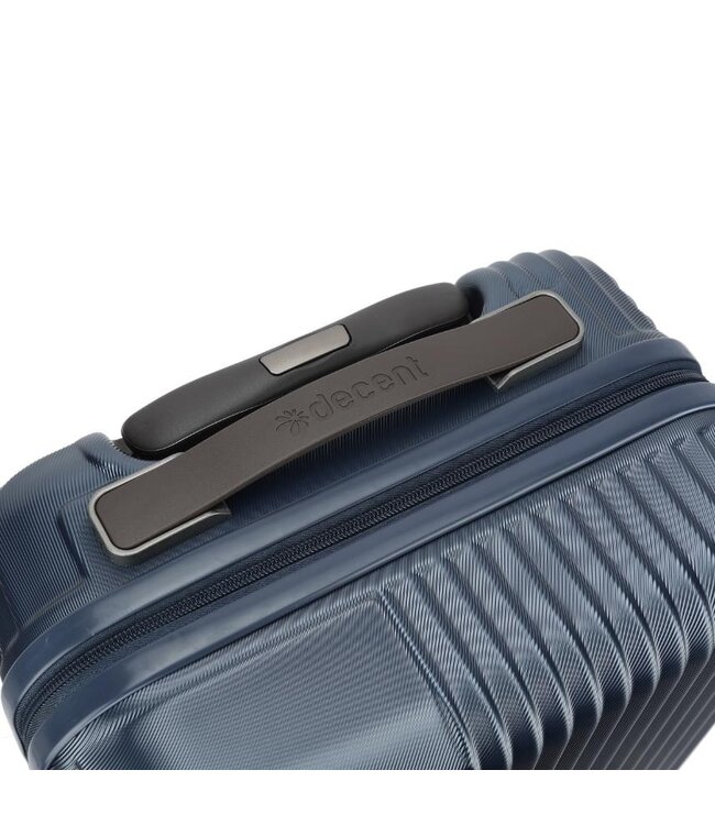 Decent Tourister Handbagage Koffer Blauw Inhoud 34 Liter 55x35x20cm