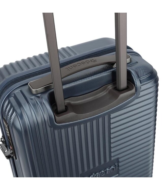 Decent Decent Tourister Valise Cabine Bleu 34L 55x35x20cm