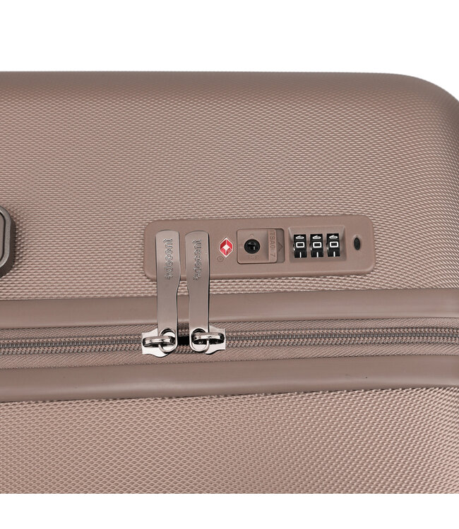 Decent Paradiso Grote koffer Champagne 76X45X30 CM