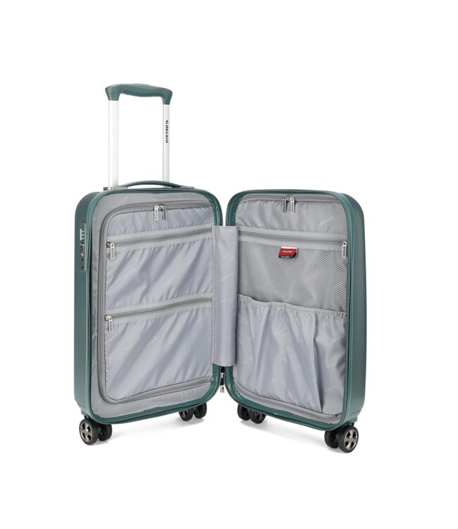 Decent Paradiso Handbagagekoffer Olijfgroen 55x35x20 cm