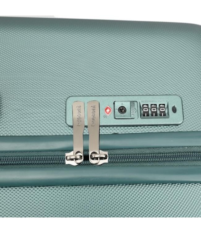 Decent Paradiso Handbagagekoffer Olijfgroen 55x35x20 cm