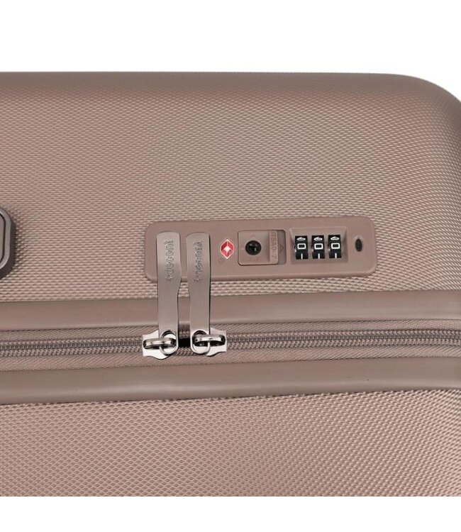 Decent Paradiso Handbagagekoffer Champagne 55x35x20 cm