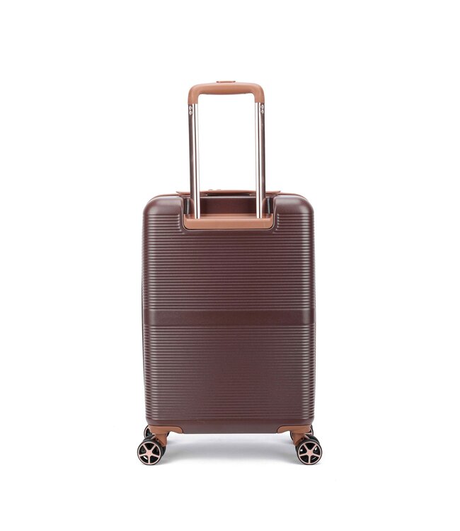 Decent Stella handbagage koffer Bruin